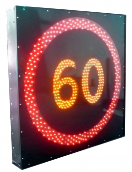 Табло светодиодное "Ограничение максимальной скорости" ОМС-90 (ограничение-90 км/ч)