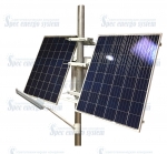 Уличный светильник (фонарь) на солнечной батарее 40 Вт. SSE-300/150.