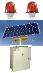 Светодиодный заградительный прибор на солнечной батарее  Автономия