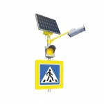 STGM SILVER 100/75 (со светильником GSU 10 вт)  Комплект освещения пешеходного перехода  на солнечных электростанциях